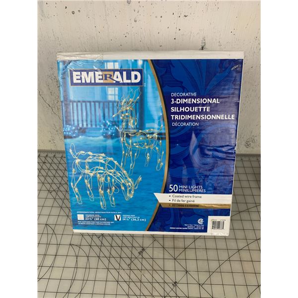 CHRISTMAS LIGHT DEER