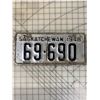 Image 1 : 1948 SASKATCHEWAN LICENSE PLATE
