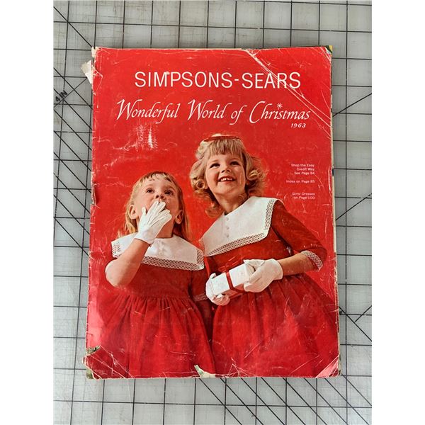1963 SIMPSONS SEARS CHRISTMAS CATALOG