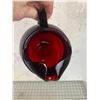 Image 4 : VINTAGE RUBY RED PITCHER