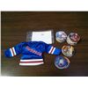 Image 1 : Lot of Hockey Chips (38), Mini Tangers Lundouist Jersey