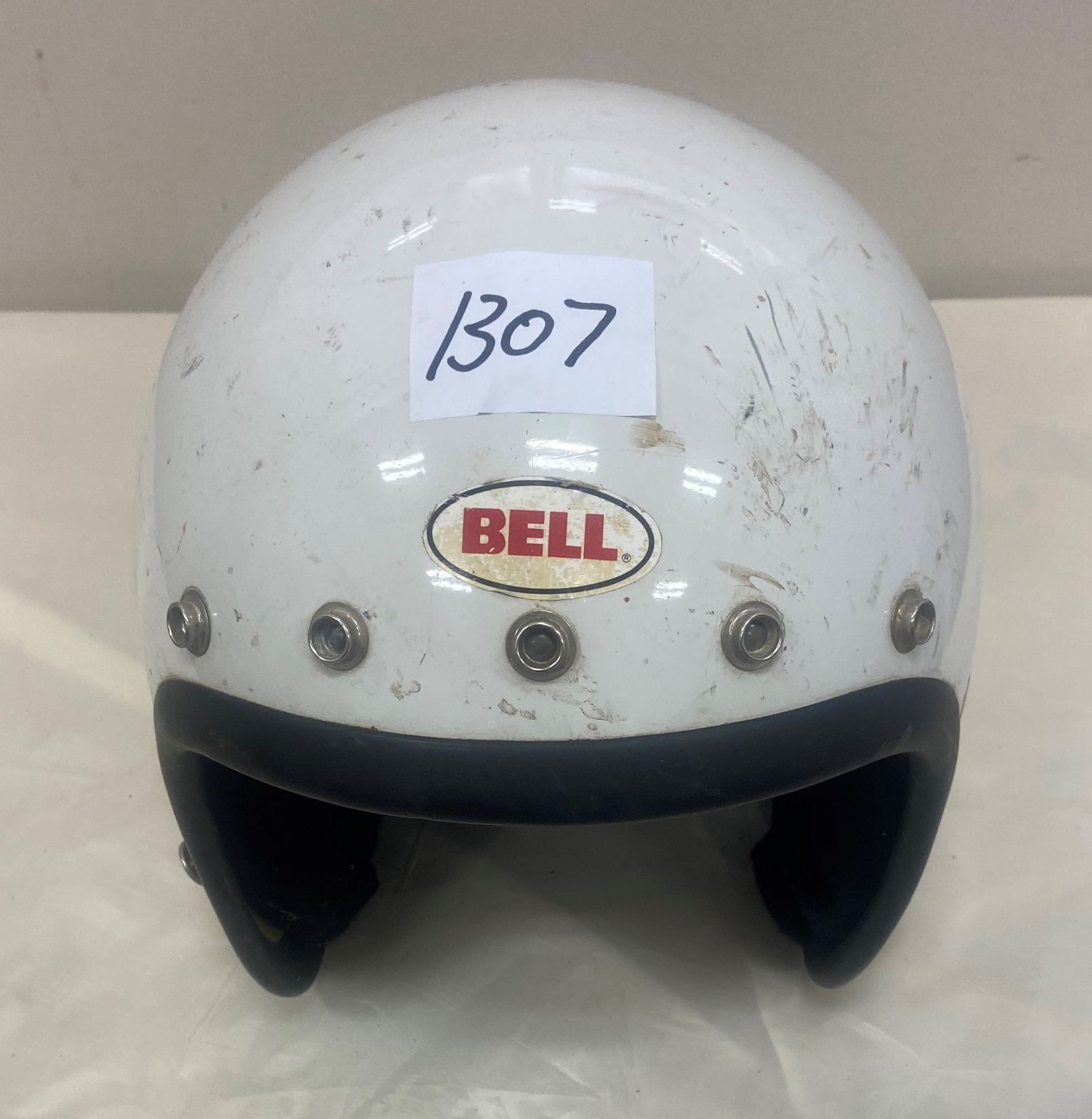 Vintage Bell Racing Helmet 1975 Magnum III (Size 74) - Schmalz