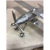 Image 2 : Bi-Plane - Stainless Steel (25"L x 22.5"W x 8"H) - Art Deco