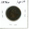 Image 2 : 1876 H Canada Large 1¢