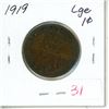 Image 2 : 1919 Canada Large 1¢