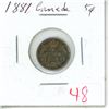 Image 1 : 1881 Canada 5¢