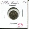Image 1 : 1890 H Canada 5¢