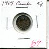 Image 1 : 1909 Canada 5¢