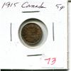 Image 1 : 1915 Canada 5¢