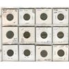 Image 2 : Lot of 12 USA 5¢ coins (assorted years 1891 to 1936)