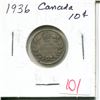 Image 1 : 1936 Canada 10¢