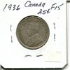 Image 2 : 1936 Canada 25¢