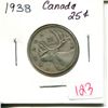 Image 1 : 1938 Canada 25¢