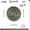 Image 1 : 1943 Canada 25¢