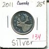 Image 1 : 2011  Canada Silver 25¢