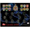 Image 1 : 2000 Canada Millennium Designs Quarters, 12 coins