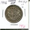 Image 1 : 1946 Canada 50¢, die chip in '6'