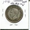 Image 2 : 1946 Canada 50¢, die chip in '6'