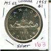 Image 1 : 1955 Canada Silver $1