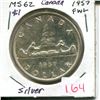 Image 1 : 1957 FWL Canada Silver $1