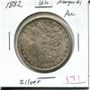 Image 1 : 1882 USA Silver Morgan $1