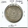 Image 2 : 1882 USA Silver Morgan $1
