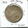 Image 2 : 1923 USA Silver Peace $1