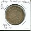 Image 2 : 1970 Netherlands .72 Silver 10 Gulden, .5878 T. oz.
