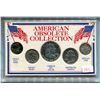 Image 1 : USA 90% Silver 5-coin American Obsolete Collection