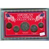 Image 1 : USA 90% Silver 5-coin American Classics Collection