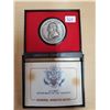 Image 1 : US Mint General Horatio Gates (1777) Pewter Medal in display case, COA