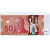Image 1 : 2012 Canada $50 Fancy Serial Number, GHU 8888858