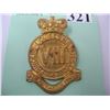 Image 2 : PRINCESS LOUISE HUSSARS VIII CAP BADGE - CANADA QUEEN'S CROWN