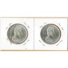 Image 2 : 1967 CANADIAN CENTENNIAL 50 CENT COINS - LOT of 2