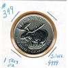 Image 1 : 2012  1 OUNCE SILVER - .9999 FINE SILVER - CANADA - ANIMAL SERIES - MOOSE