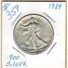 Image 1 : 1934 US WALKING LIBERTY HALF DOLLAR