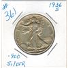 Image 1 : 1936S  US WALKING LIBERTY HALF DOLLAR