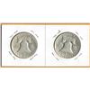 Image 2 : 1951S & 1954D  US BENJAMIN FRANKLIN HALF DOLLAR