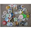 Image 1 : BOX of PINBACK BUTTONS - 50 Plus
