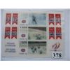 Image 1 : CANADA POST MINT SET of 3 - $3.00 STAMPS (Montreal Canadiens - Hologram) - Unused