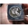 Image 2 : 1983 Canadian Cased Uncirculated Silver Dollar - World University Games
