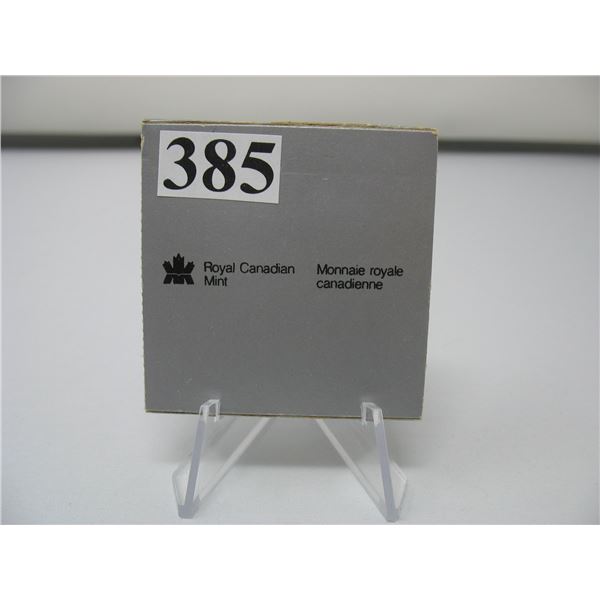 1988 Canadian Cased Uncirculated Silver Dollar - Saint-Maurice Ironworks