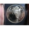 Image 3 : 1988 Canadian Cased Uncirculated Silver Dollar - Saint-Maurice Ironworks