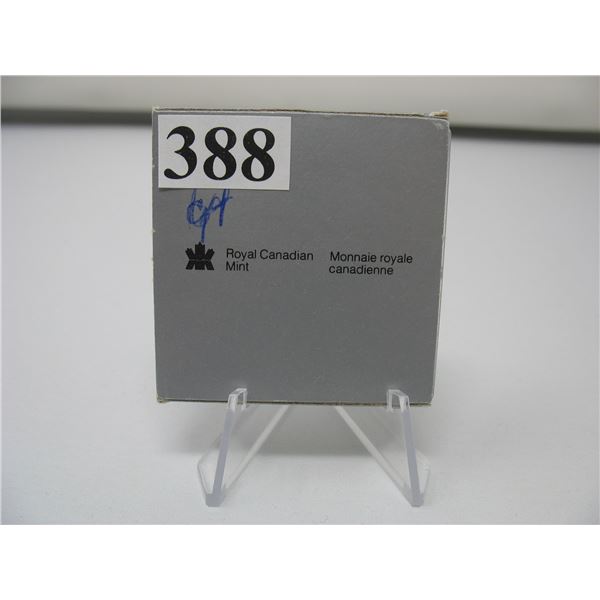 1994 Canadian Cased Uncirculated Silver Dollar - R.C.M.P. Northern Dog Team Patrol