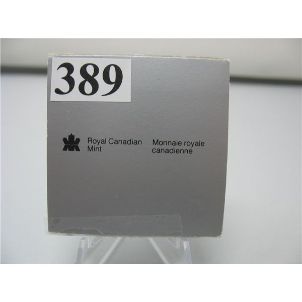 1995 Canadian Cased Uncirculated Silver Dollar - 325th Anniversary of the Hudson's Bay Company