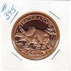Image 1 : 1 OUNCE COPPER  .999 FINE - DINOSAUR - TRICERATOPS
