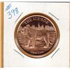 Image 1 : 1 OUNCE COPPER  .999 FINE - THE ICE AGE - CAVE LION