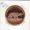 Image 1 : 1 OUNCE COPPER  .999 FINE - THE ICE AGE - SABER TOOTHED TIGER