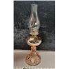 Image 1 : Pink Depression Glass Lamp