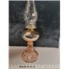 Image 2 : Pink Depression Glass Lamp